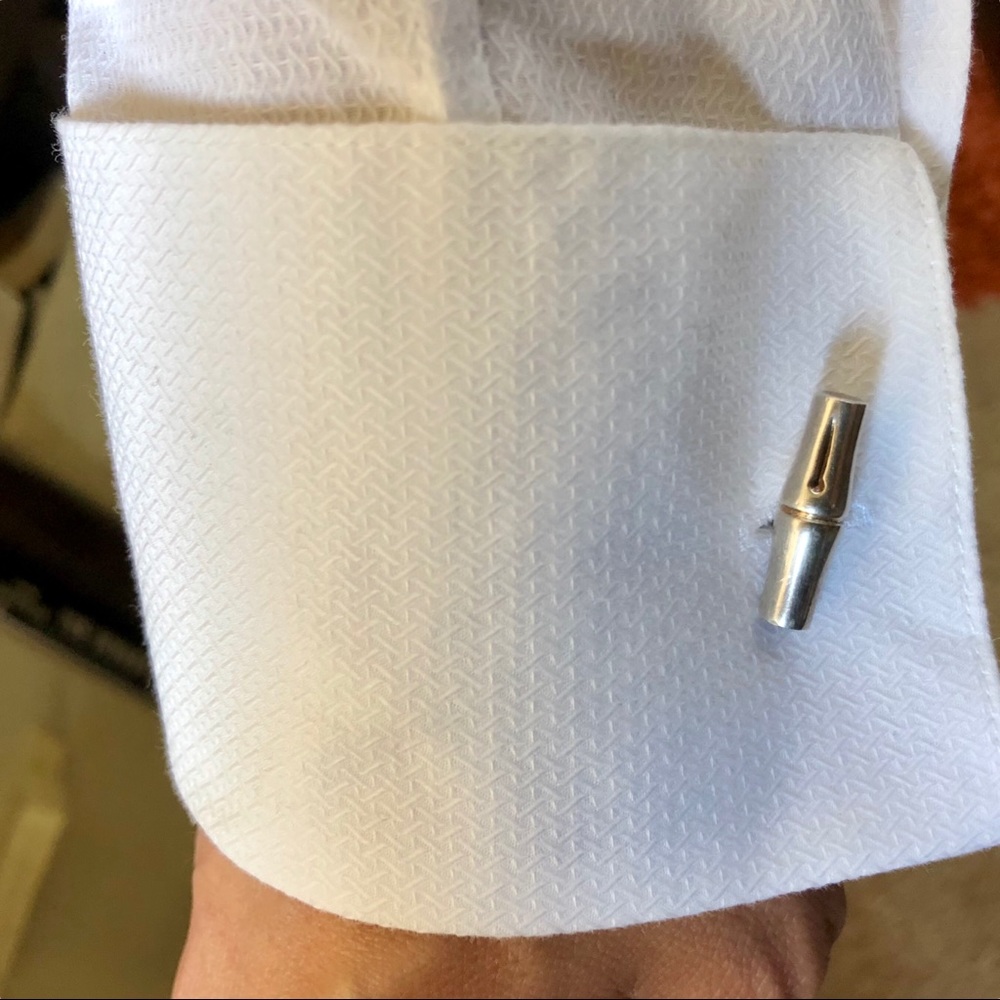 SOLD - Sterling Silver Gucci Cuff Links